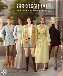 The Sandalwood Set by Serenity-cc (9 items)