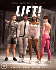 LIFT! - A Fitness Clothing line by Serenity-cc