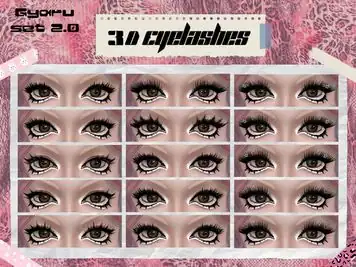 Gyaru 3D Eyelashes