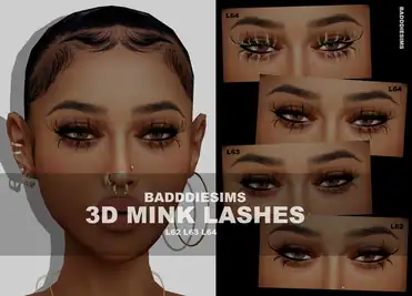 3D MINK LASHES L62 L63 L64