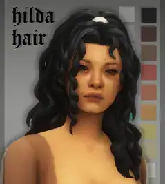 simblreen 2020 day 3: hilda hair