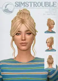 Gloria Hairstyle by simstrouble