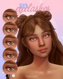 3D eyelashes ☆*:｡Part 5