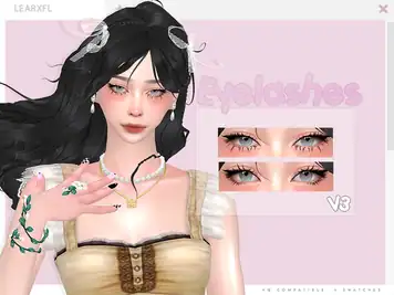 3D Eyelashes [V3] | Learxfl