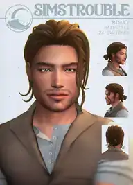 Miguel Hairstyle (2 Versions) by simstrouble