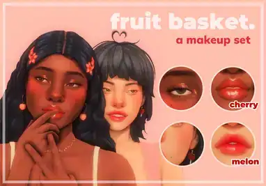 🍒 Fruit Basket Makeup Set 🍉