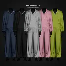 Gorillax3 Men's Half-Zip Sweat Set