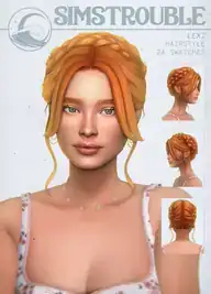 Lexi Hairstyle (2 Versions) by simstrouble