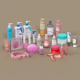 Dreamy Glow Essentials / Bathroom Clutter & Decor Set