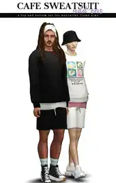 Cafe Sweatsuit Add-ons Set