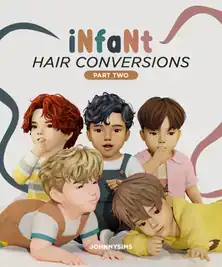 Infant Hair Conversions Pt.2 | Patreon