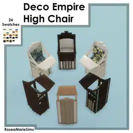 Deco Empire Highchair