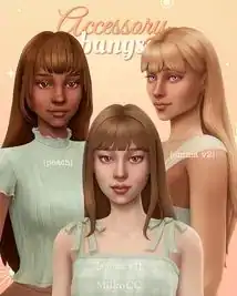 Accessory bangs