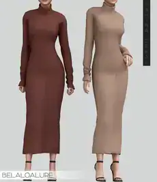 BelaloAllure Daliah Ensemble (Chic Coat,  Top & Pants Set - AlphaCC Female Clothing)