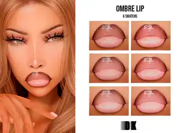 Dark Pink Ombre Lip: A Makeup Essential for Women