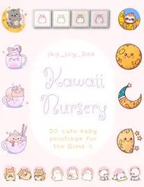 Kawaii Nursery: 30 Paintings for Babies