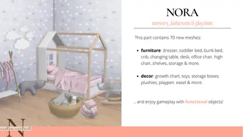 NORA - nursery, kidsroom & playtime