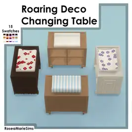 Roaring Deco Changing Table