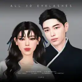 MMSIMS 2017~2022 3D Eyelashes