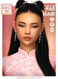 Fae Hair Buns 