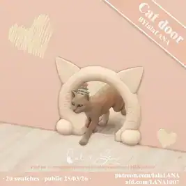 Little stuff——Cat door