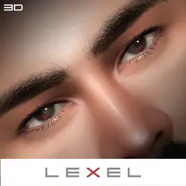 Razer: 3D Eyelashes for Males by LexelSims