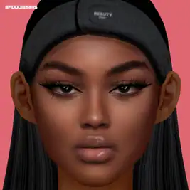 Lush Lure L37: BaddieSims' 3D Eyelashes (Makeup, Alpha CC, Eyebrows)