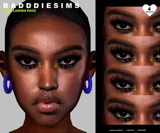 Full-Blown Eyelashes Set [MM]
