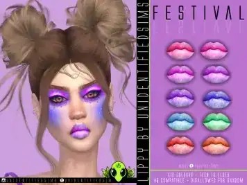 Festival Makeup Set - Lippy