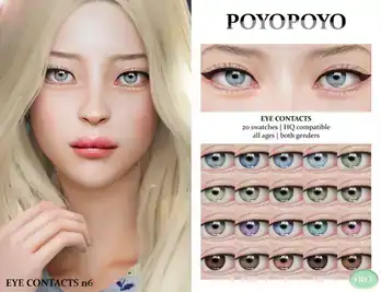 [poyopoyo] Eye Contacts n6