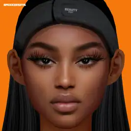 Lush Lashes L32 by Badddiesims (Stunning 3D Eyelashes for Alpha CC Makeup)