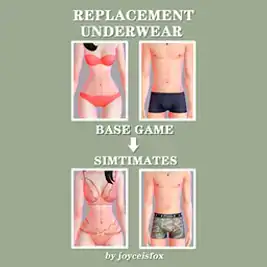 Simtimates Default Replacement Underwear