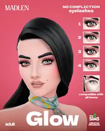 Glam Eyelashes (No Confliction!)
