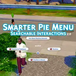 Smarter Pie Menu: Searchable Interactions