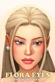 flora eyes - a fantasy style eye set