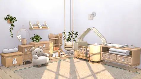 Children's Bedroom Nursery Set