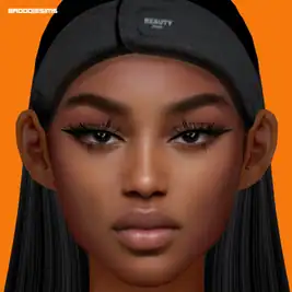 Glamour Glance: BaddieSims' L33 3D Lashes (Alpha CC Makeup Mastery)