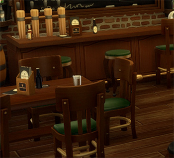 Irish Pub: Bar stool – SNOOTYSIMS