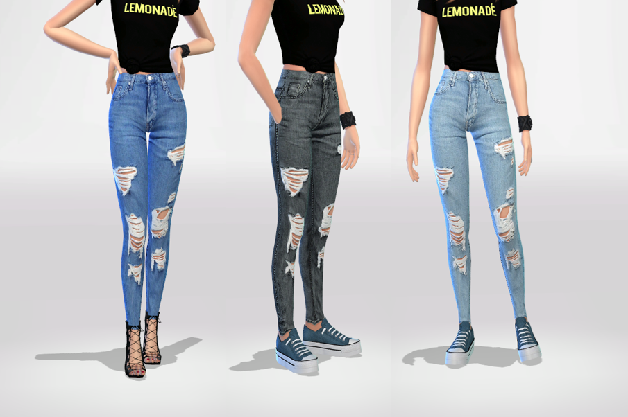 Nebu Nogen som helst ambition The Best Sims 4 Jeans CC for Males and Females — SNOOTYSIMS