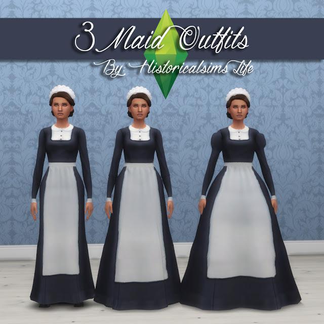 Sims 4 Maid Uniform Cc And Mods — Snootysims