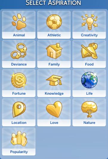 Living Life Aspiration - Sims 4 Aspiration Mods