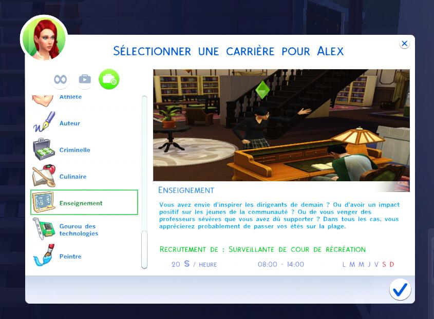 assassin job sims 4 mod