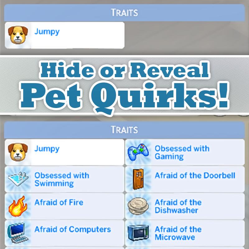 copy and paste list of traits in sims 4