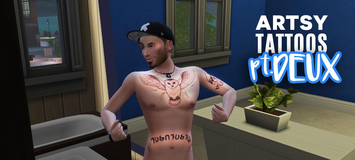 The Sims 4 Tattoos: Best Tattoo Mods & CC — SNOOTYSIMS