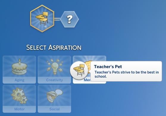 Teacher's Pet - Sims 4 Aspiration Mods