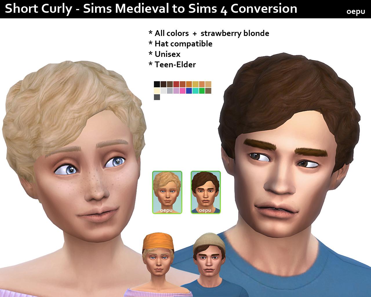 Sims 4 Curly Hair Cc Snootysims