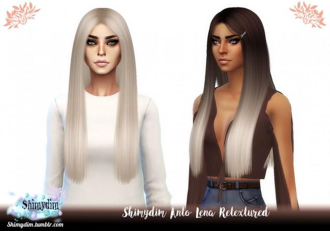 retexture all the hairs