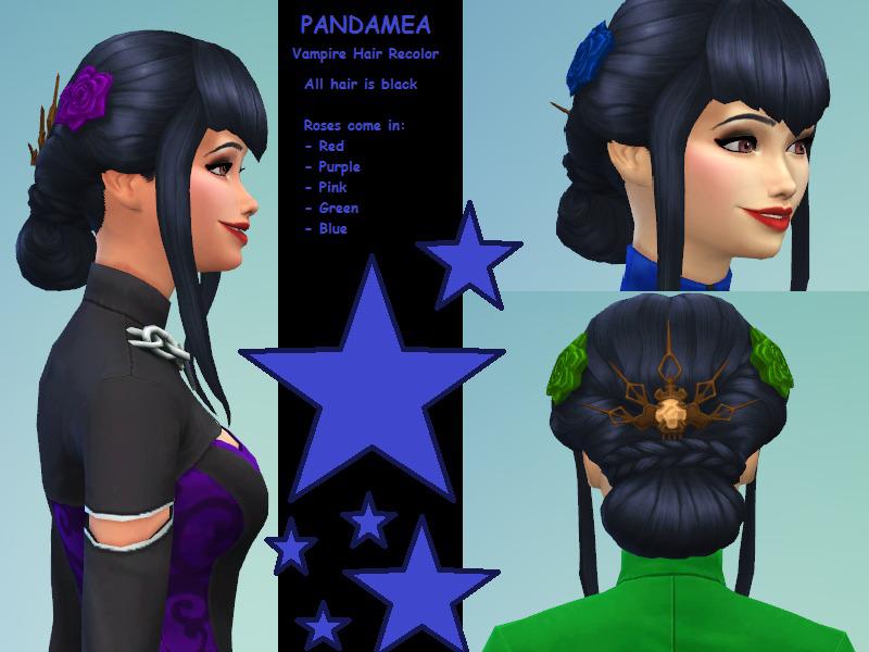 Black Hair CC & Mods for The Sims 4