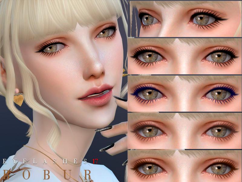 eyelashes sims cc mods female bobur makeup bobur3 sims4 tsr thesimsresource mod face sim eyeliner downloads snootysims eyes loading