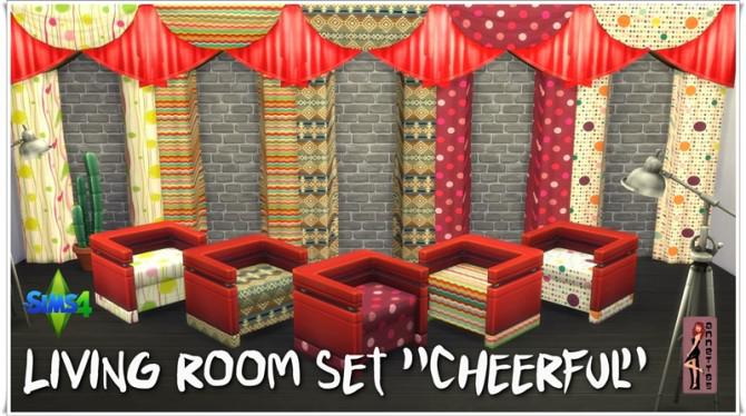 Cheerful Living Room Set